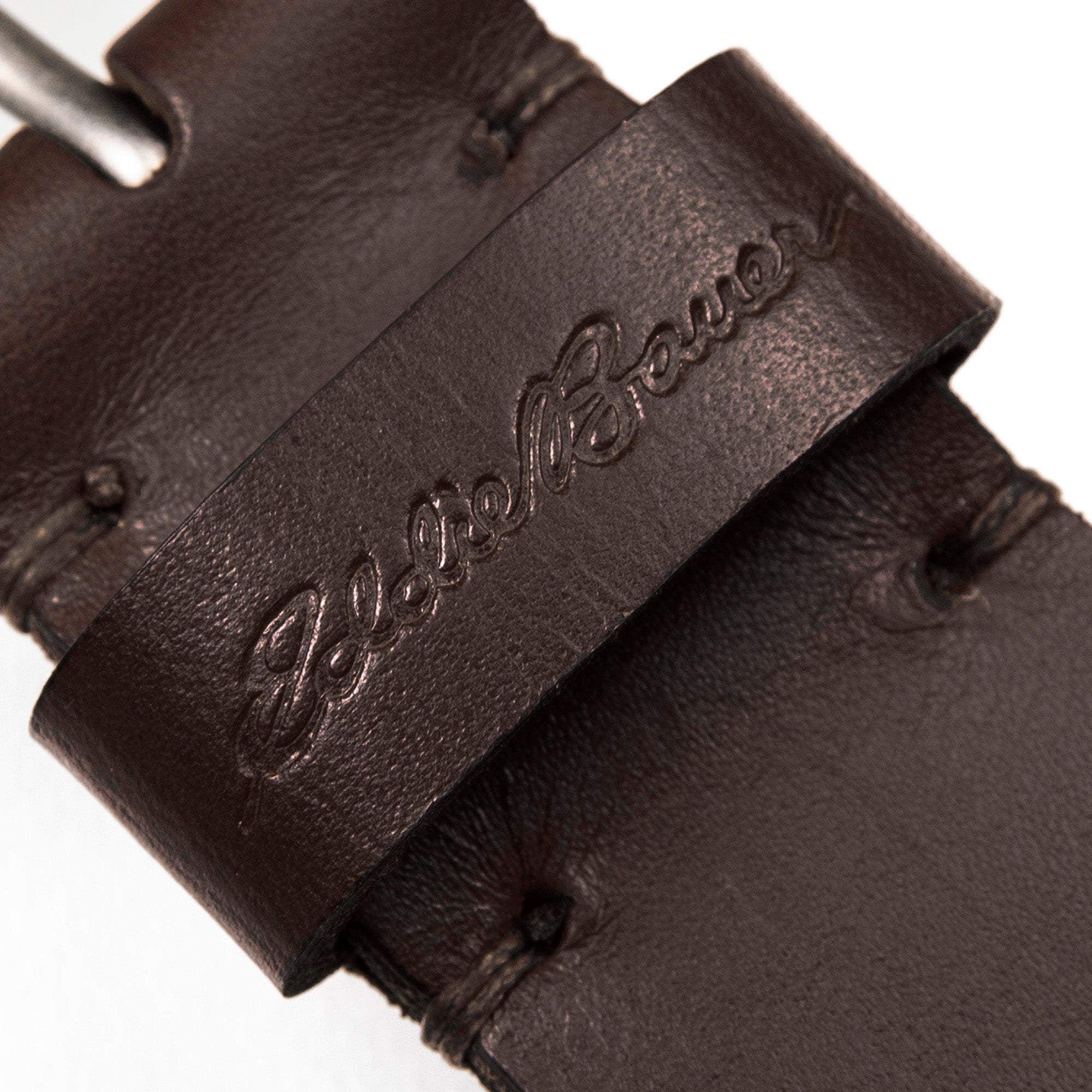 Women's Center Lacing Detailed Leather Belt - Image 4