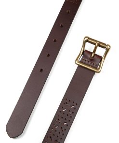Alternative view of Women's Perforated Pattern Leather Belt