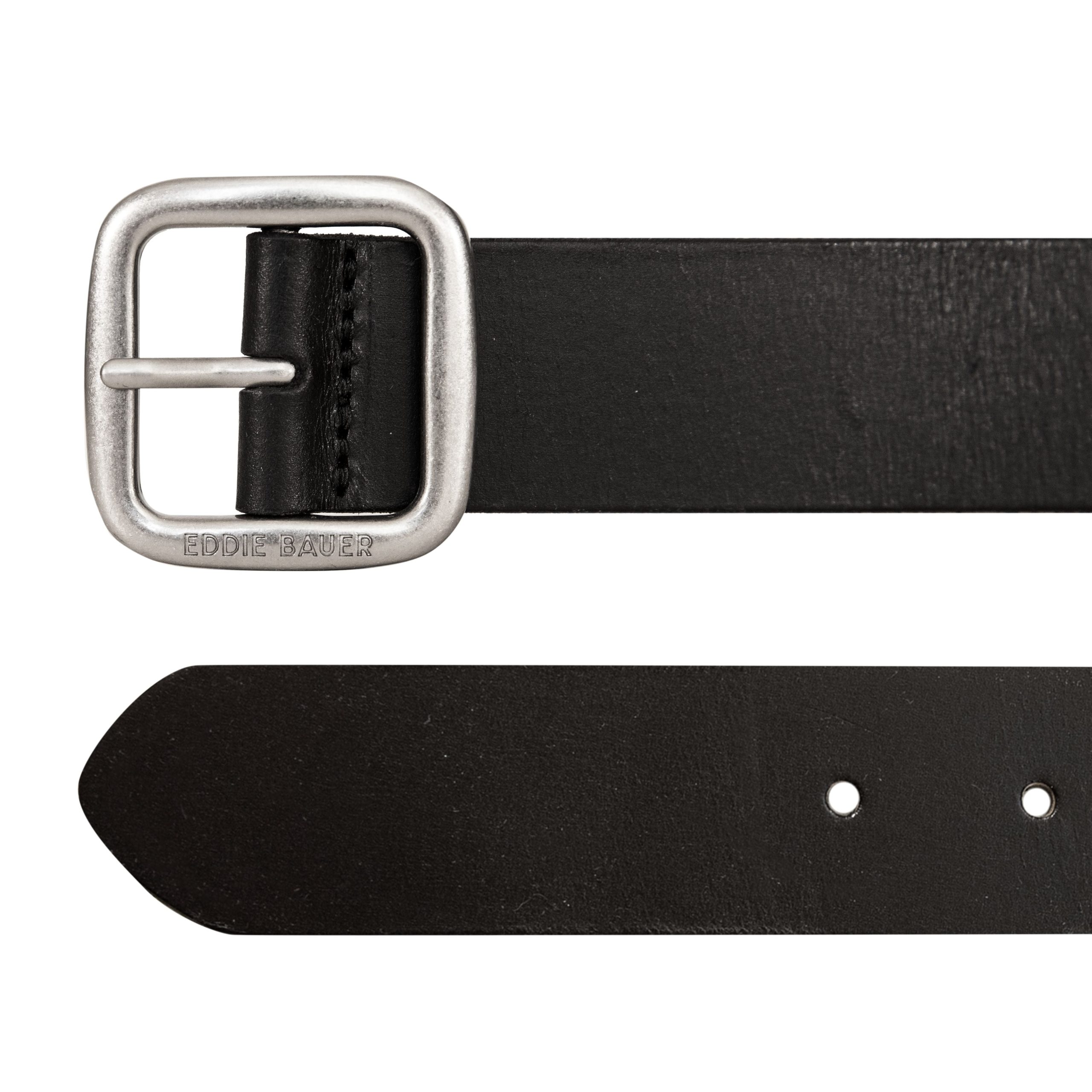 Women's Center Bar Leather Jean Belt - Image 2