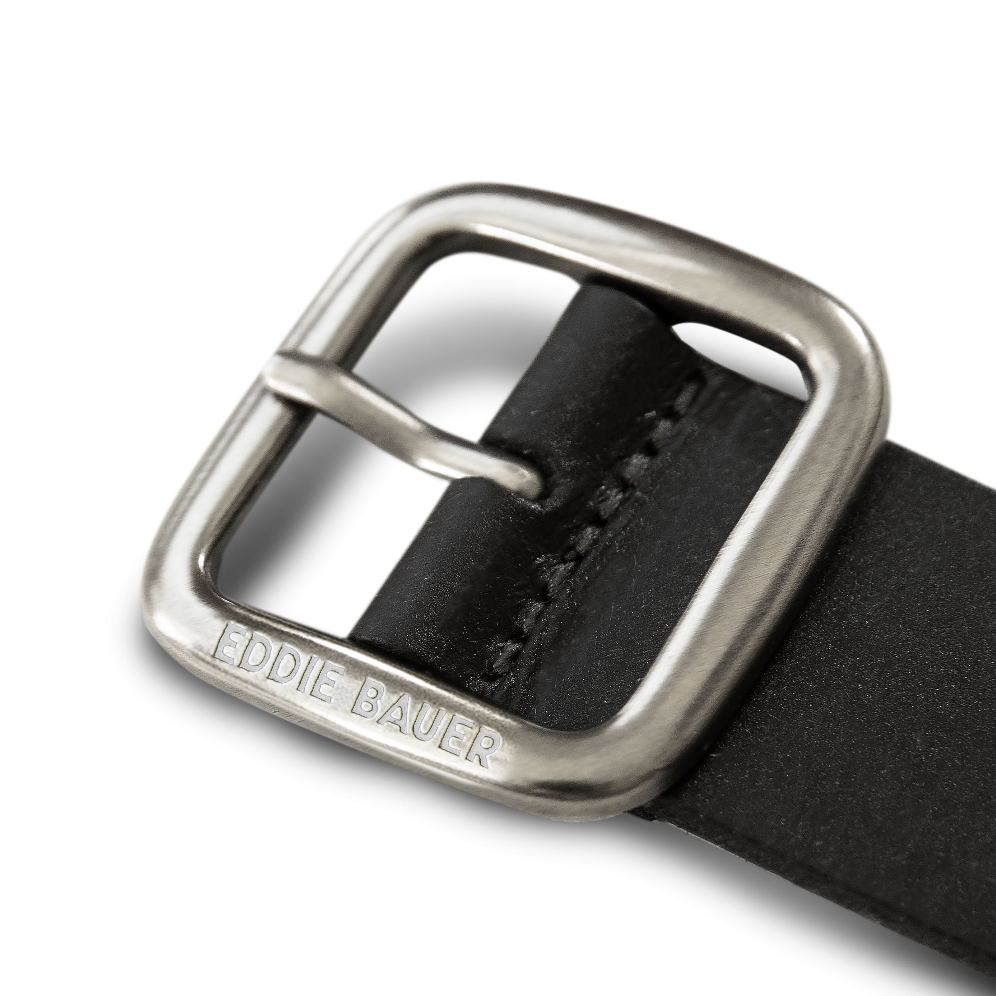 Women's Center Bar Leather Jean Belt - Image 3