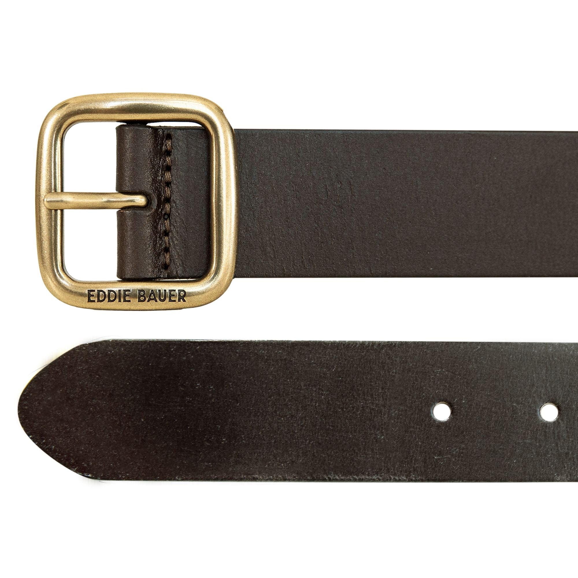 Women's Center Bar Leather Jean Belt - Image 7
