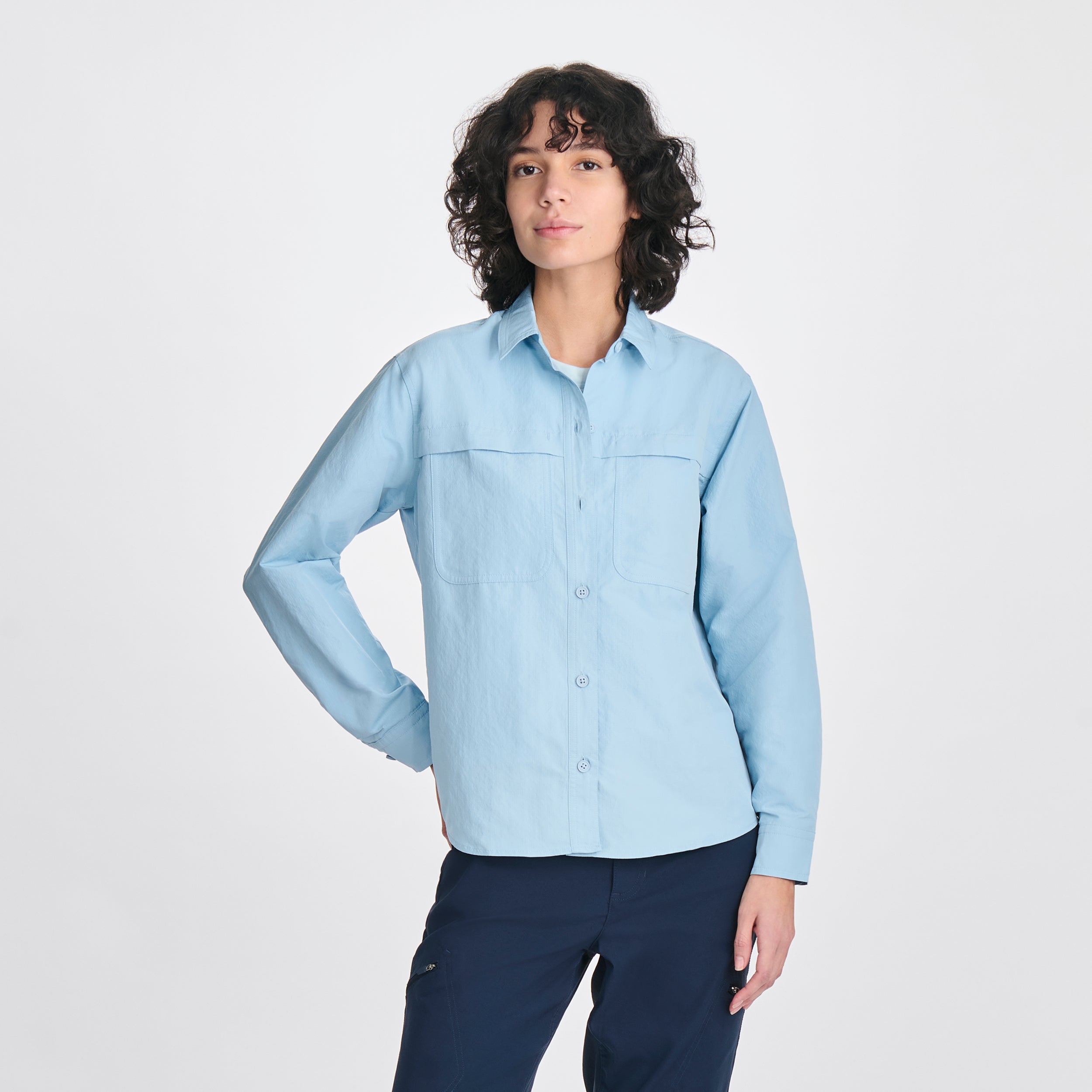 Women's Long-Sleeve Rainier Ripstop Shirt - Image 7