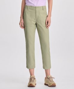 Women's Utility Stretch Canvas Kick Cropped Pants