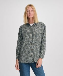 Women's Poplin Button Down Shirt