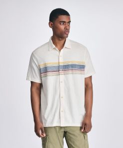 Men's Baja Knit Button-Up Shirt