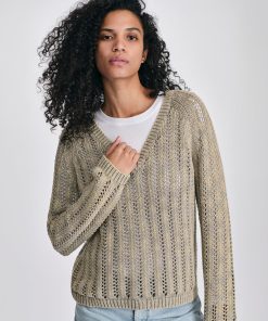 Alternative view of Women's Pointelle Pullover