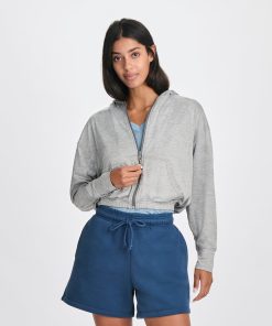Alternative view of Women's Sightseer Cropped Full-Zip Hoodie